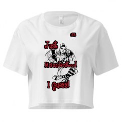 Ladies Festival Cali Crop Top Tee