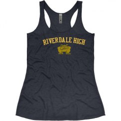 Ladies Slim Fit Super Soft Racerback Triblend Tank