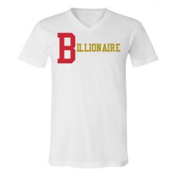 Unisex V-Neck Jersey Tee