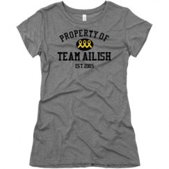 Ladies Slim Fit Super Soft Triblend Tee