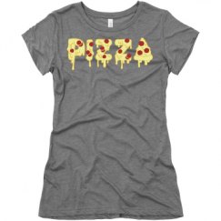 Ladies Slim Fit Super Soft Triblend Tee