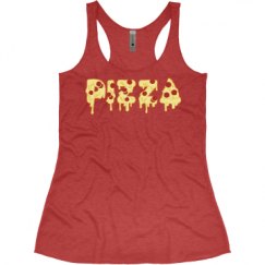 Ladies Slim Fit Super Soft Racerback Triblend Tank