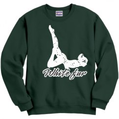 Unisex Film and Foil Crewneck Sweatshirt