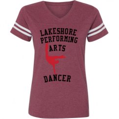 Ladies Relaxed Fit Vintage Sports Tee