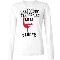 Ladies Relaxed Fit Basic Long Sleeve Tee