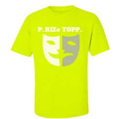 Unisex Ultra Cotton Safety Neon Crewneck Tee