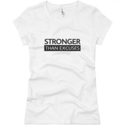 Ladies Slim Fit Basic Promo Jersey Tee