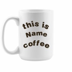 15oz Ceramic Coffee Mug