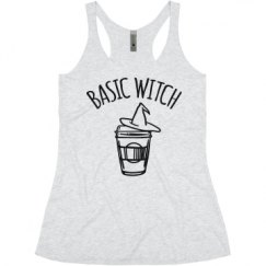 Ladies Slim Fit Super Soft Racerback Triblend Tank