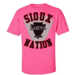 Unisex Ultra Cotton Safety Neon Crewneck Tee