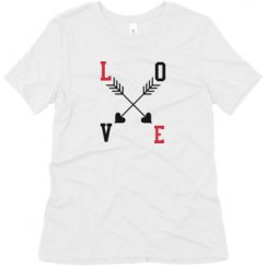 Ladies Relaxed Fit Super Soft Triblend Tee