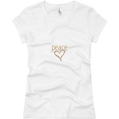 Ladies Slim Fit Basic Promo Jersey Tee