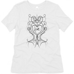 Ladies Relaxed Fit Super Soft Triblend Tee