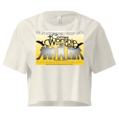 Ladies Festival Cali Crop Top Tee