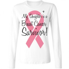 Ladies Relaxed Fit Basic Long Sleeve Tee