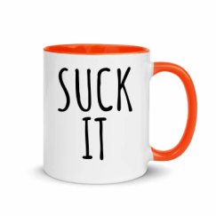 11oz Ceramic Mug with Color Inside