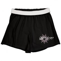 Slim Fit Cheer Shorts