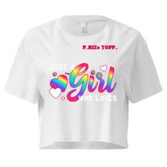 Ladies Festival Cali Crop Top Tee
