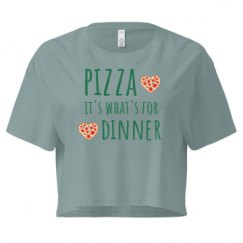 Ladies Festival Cali Crop Top Tee