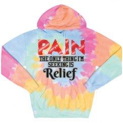 Unisex Tie-Dye Fleece Hoodie