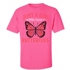 Unisex Ultra Cotton Safety Neon Crewneck Tee