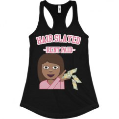 Ladies Slim Fit Racerback Tank Top