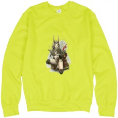 Unisex Neon Crewneck Sweatshirt