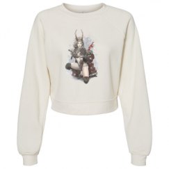 Women's Raglan Pullover Fleece