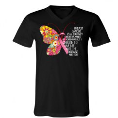 Unisex V-Neck Jersey Tee