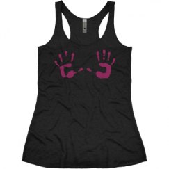 Ladies Slim Fit Super Soft Racerback Triblend Tank