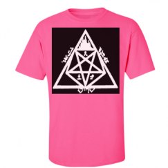 Unisex Ultra Cotton Safety Neon Crewneck Tee