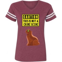 Ladies Relaxed Fit Vintage Sports Tee