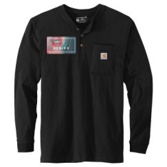 Unisex Carhartt Long Sleeve Henley Tee 