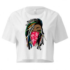 Ladies Festival Cali Crop Top Tee