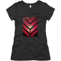 Ladies Slim Fit Super Soft Triblend Tee