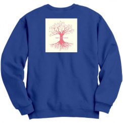 Unisex Film and Foil Crewneck Sweatshirt