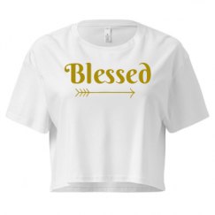 Ladies Festival Cali Crop Top Tee