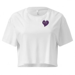 Ladies Festival Cali Crop Top Tee