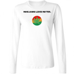 Ladies Relaxed Fit Basic Long Sleeve Tee