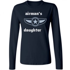 Ladies Relaxed Fit Basic Long Sleeve Tee