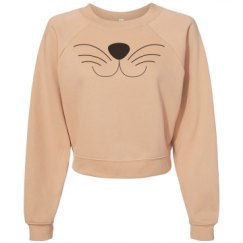 Women's Raglan Pullover Fleece