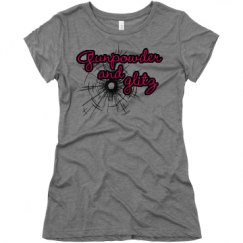 Ladies Slim Fit Super Soft Triblend Tee