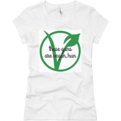 Ladies Slim Fit Basic Promo Jersey Tee