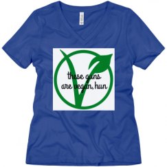 Ladies Relaxed Fit V-Neck Tee