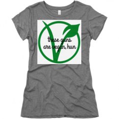 Ladies Slim Fit Super Soft Triblend Tee