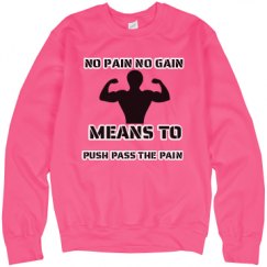 Unisex Neon Crewneck Sweatshirt