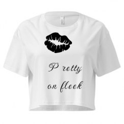 Ladies Festival Cali Crop Top Tee