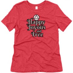 Ladies Relaxed Fit Super Soft Triblend Tee