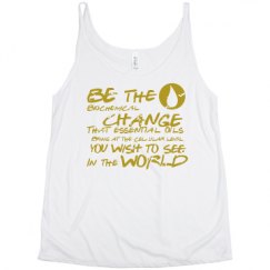 Ladies Flowy Slouchy Tank