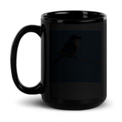 15oz Black Glossy Mug